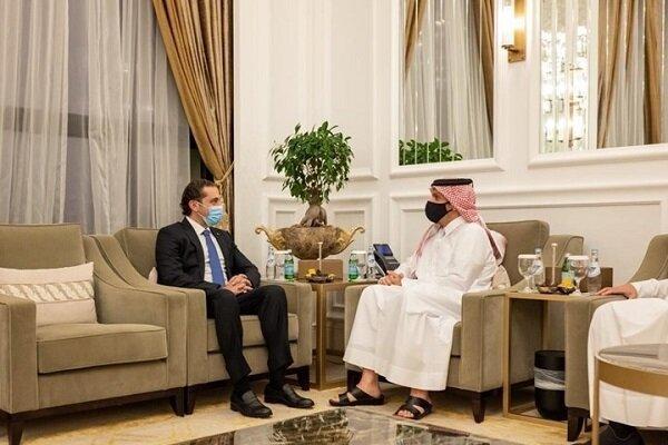 رایزنی حریری با وزیر خارجه قطر در دوحه