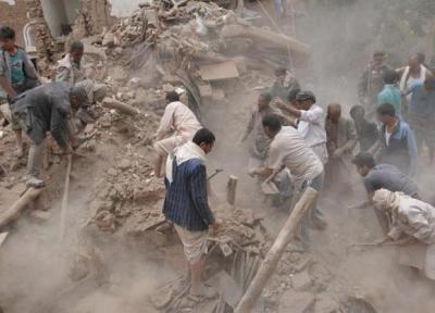 خبرنگاران حمله جنگنده های ائتلاف سعودی به تجمع روز قدس یمنی ها