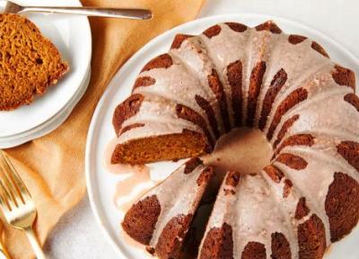 طرز تهیه کیک دارچینی، به روش بازاری در خانه